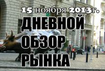 Дневной обзор рынка форекс на сегодня 15.11.2013