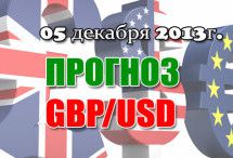 Прогноз GBP/USD на сегодня 05.12.2013