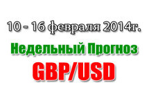Прогноз GBP/USD на неделю с 10 по 16 февраля 2014 года