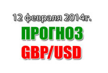Прогноз GBP/USD на сегодня 12 февраля 2014 года