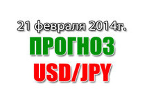 Прогноз USD/JPY на сегодня 21 февраля 2014 года