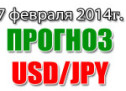 Прогноз по USD/JPY на сегодня 7 февраля 2014 года