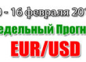 Прогноз EUR/USD на неделю 10 по 16 февраля 2014 года